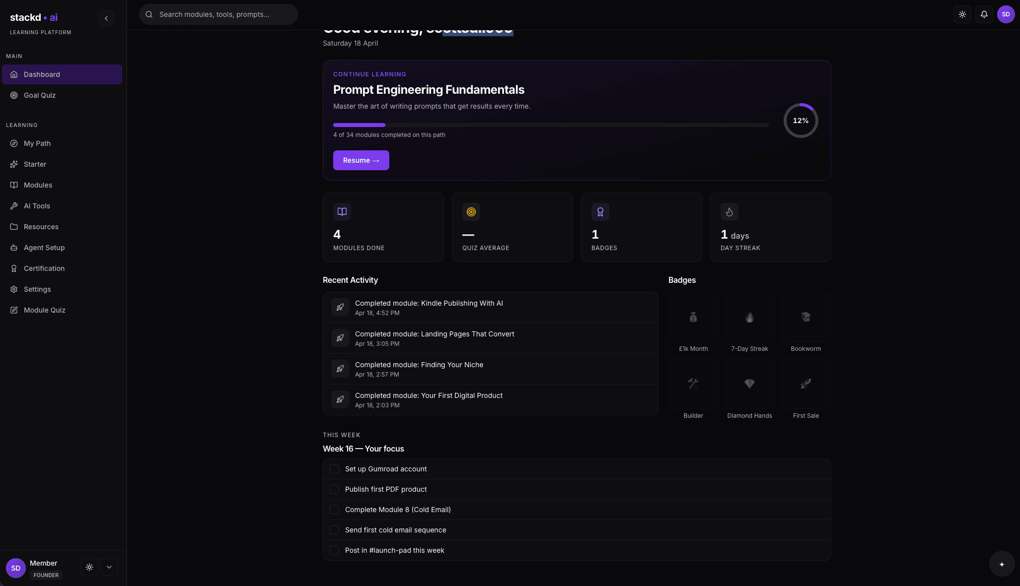 Stackdd dashboard